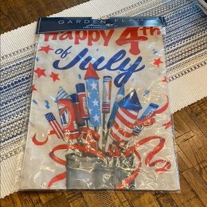 Garden flag 4th of July